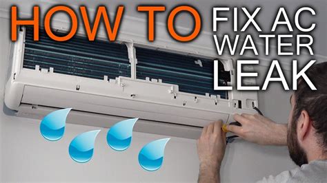 A/C Leaking Water: How to Fix a Leaky Air。